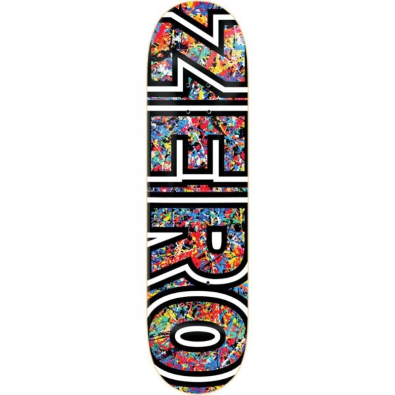 ZERO DECK – BROCKMAN SPLATTER BOLD (8.5″) 8.5″